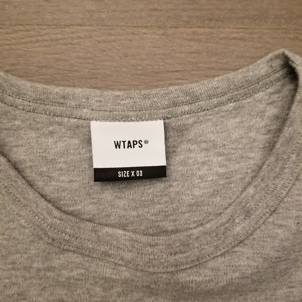 WTAPS " side effect tee " gray - Picture 2 of 5